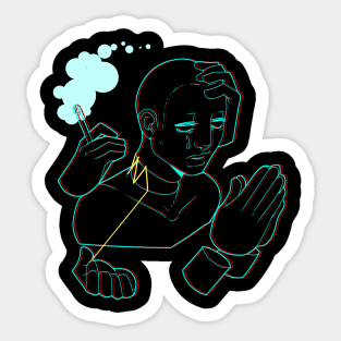 STRESS IDOL - Migraine Sticker